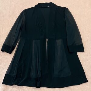 Swim Coverup - sheer and fabric après swim elegant throw